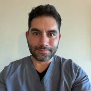 Retrato de Rodolfo Greig, Clinica Dental CENIN